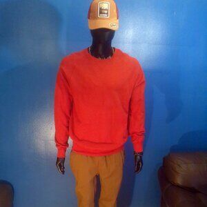 Hanes Sweater, Size Medium, Red